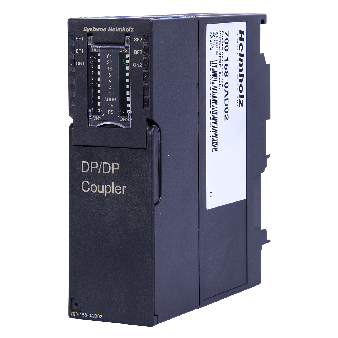 Helmholz Acoplador DP/DP Coupler( Profibus/ Profibus) 700-158-0AD02