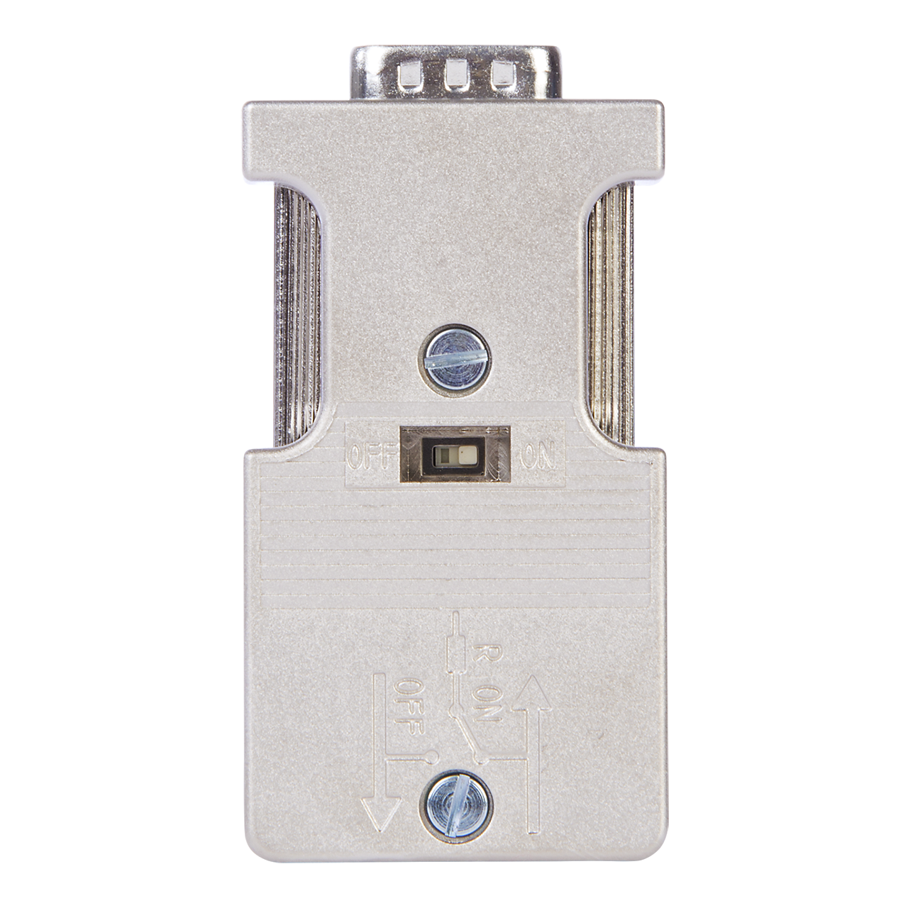 Helmholz Conector PROFIBUS axial, terminales de tornillo 700-972-0CA12