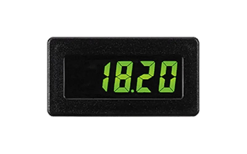 Medidor de Proceso de Bucle de Corriente CUB4CL, Retroiluminación Amarilla/Verde Imagen Negativa