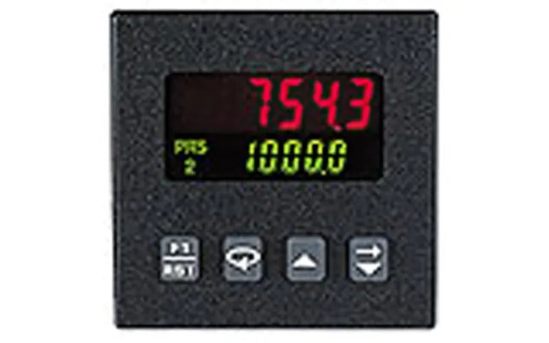 Contador de Doble Preajuste C48C, LCD Retroiluminado, Alimentación CC