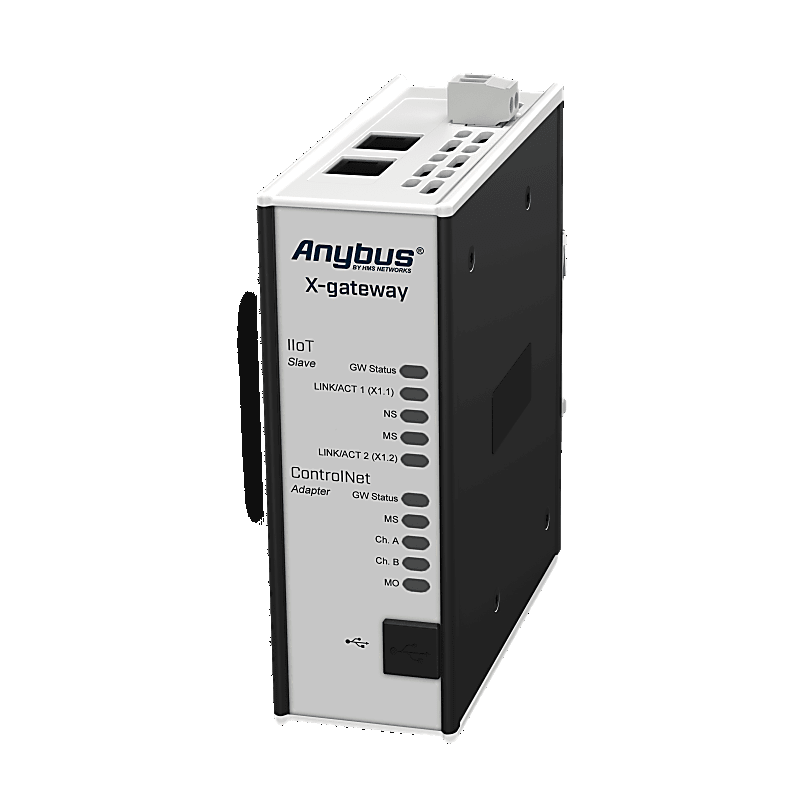Anybus Gateway IIoT - MQTT/OPC UA - Adaptador/Esclavo ControlNet