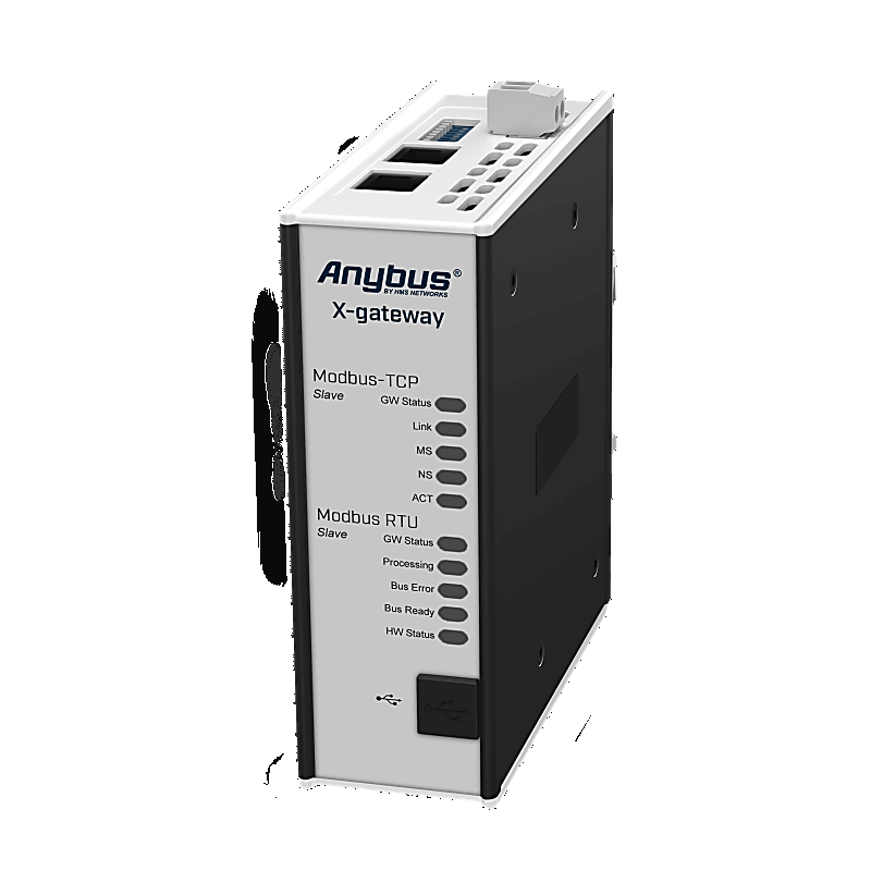 Anybus X-Gateway - Modbus TCP/IP Esclavo - Modbus RTU Esclavo