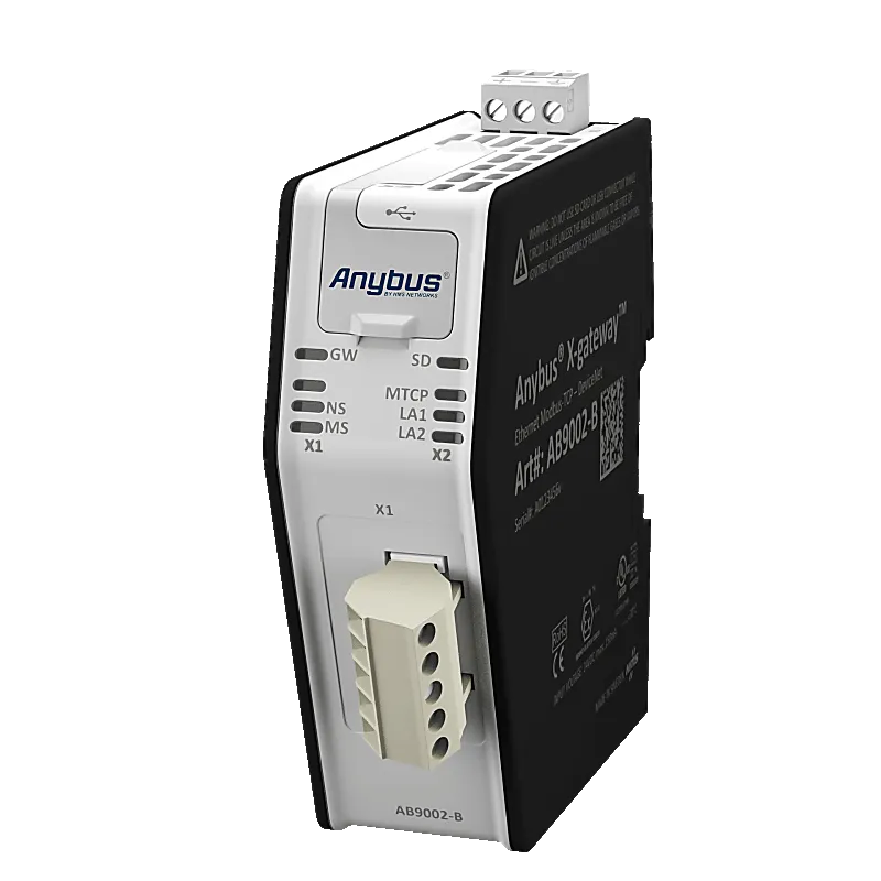 Anybus X-Gateway - Maestro Modbus TCP/IP - Adaptador/Esclavo DeviceNet