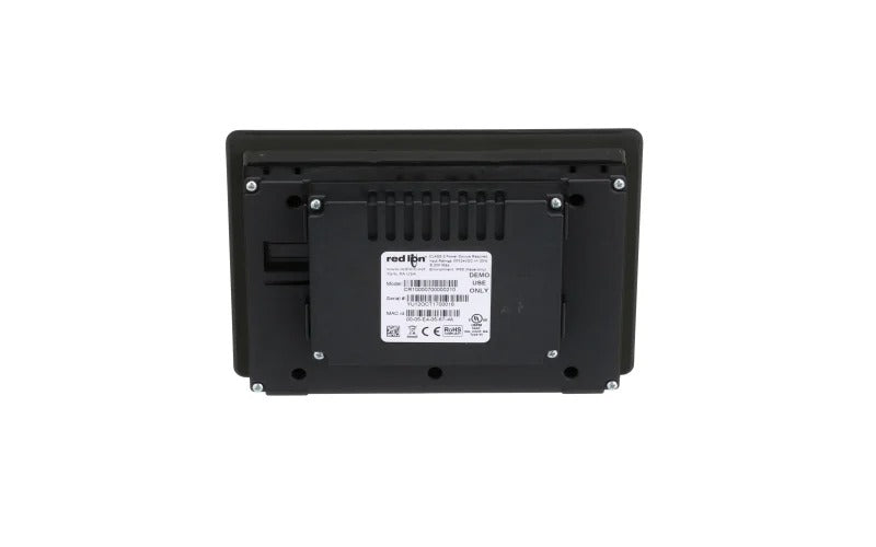 HMI Panorámico de 7" con 2 Seriales, 1 Ethernet, Dispositivo USB