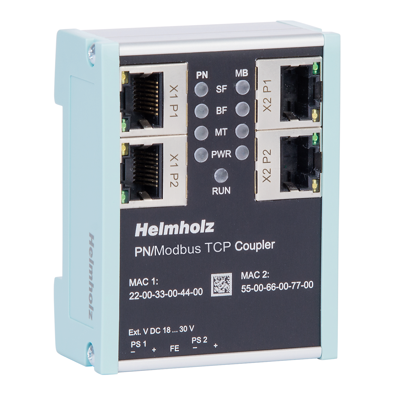 Helmholz Acoplador Profinet PN/ModbusTCP V2 700-159-3MB02