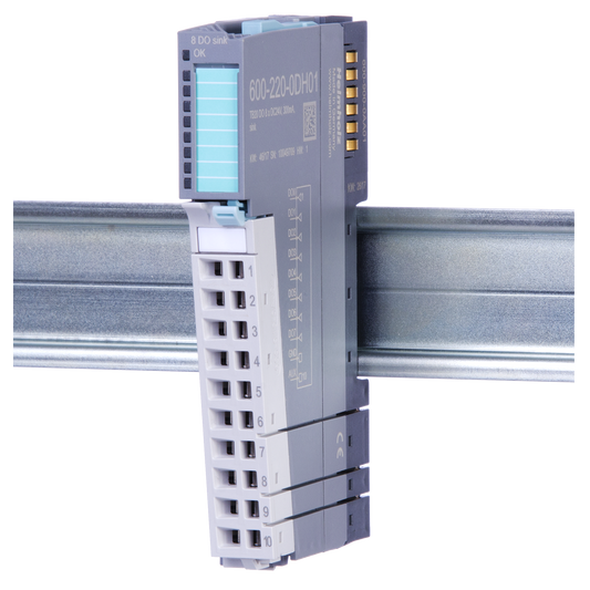 Helmholz TB20, Modulo Salidas Digitales - DO 8x DC 24 V, 300 mA, sink 600-220-0DH01