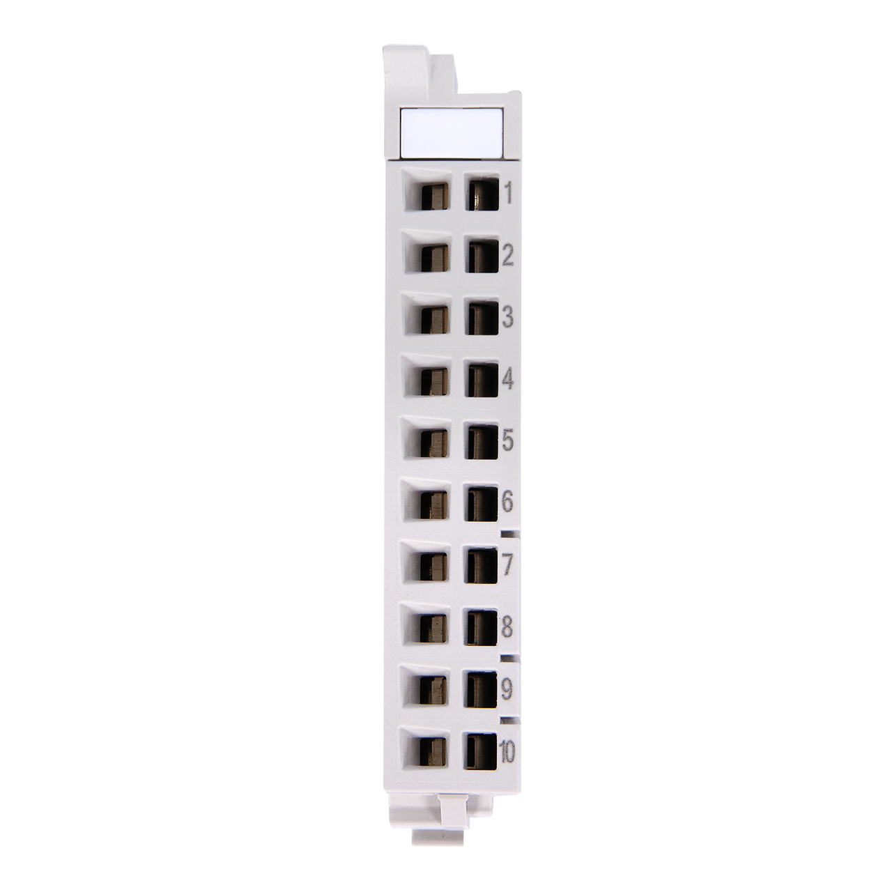 Helmholz TB20, conector frontal , 10 terminales (juego de 5) 600-910-9AJ01