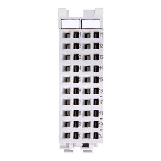 Helmholz TB20, conector frontal, 20 terminales (juego de 5) 600-910-9AT21