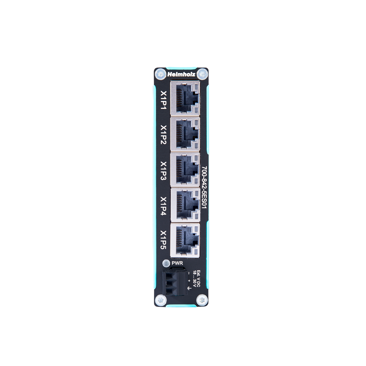 Helmholz Flextra Slim Ethernet Switch 5x RJ45 10/100 Mbit 700-842-5ES01