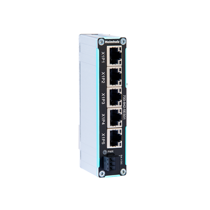 Helmholz Flextra Slim Ethernet Switch 5x RJ45 10/100 Mbit 700-842-5ES01