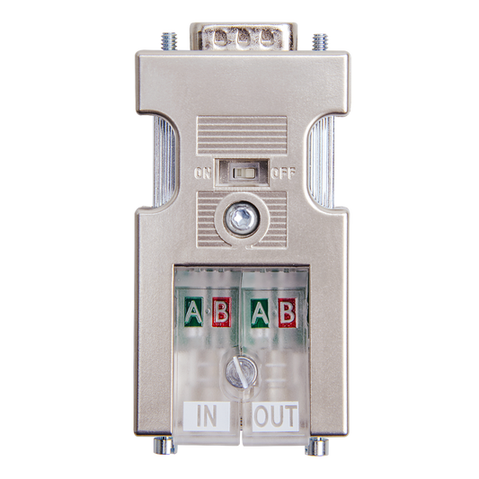 Helmholz Conector PROFIBUS axial, EasyConnect©, para cable solido y flexible 700-972-0CA50