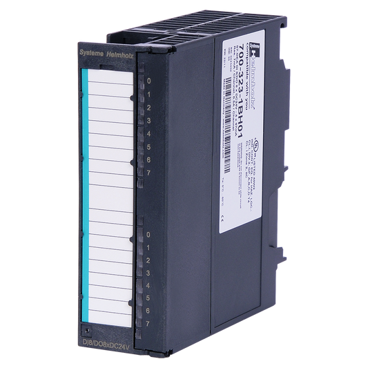 Helmholz DEA 300,Moduo entradas y salidas Digitales, 8 entradas (24 VDC)/8 salidas (24 VDC; 0.5 A) 700-323-1BH01