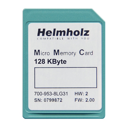 Helmholz Micro Tarjeta de Memoria, 128 kByte 700-953-8LG31