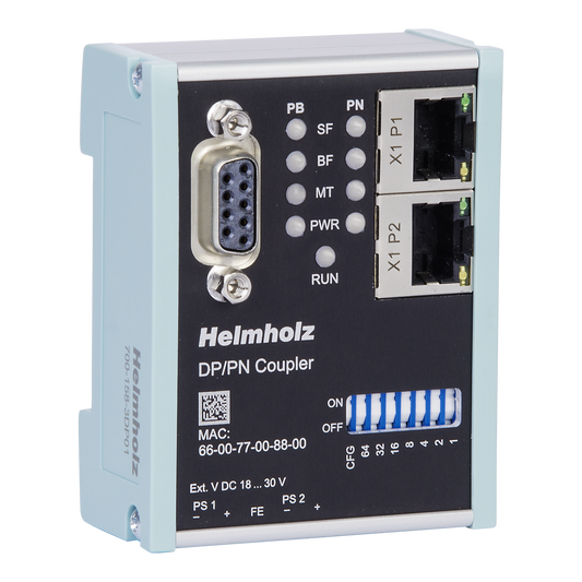 Helmholz Acoplador DP/PN (Profibus / Profinet) V2 700-158-3DP02
