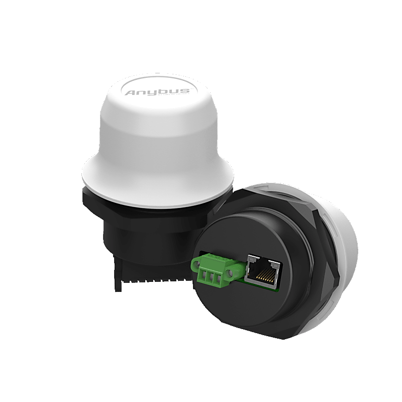 Anybus Conector Inalámbrico con RJ45 y PoE (Color: blanco, "Sunbolt")
