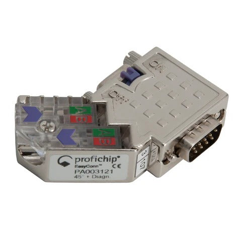PROFIBUS DP Diagnostic FC PG Connector (45°)