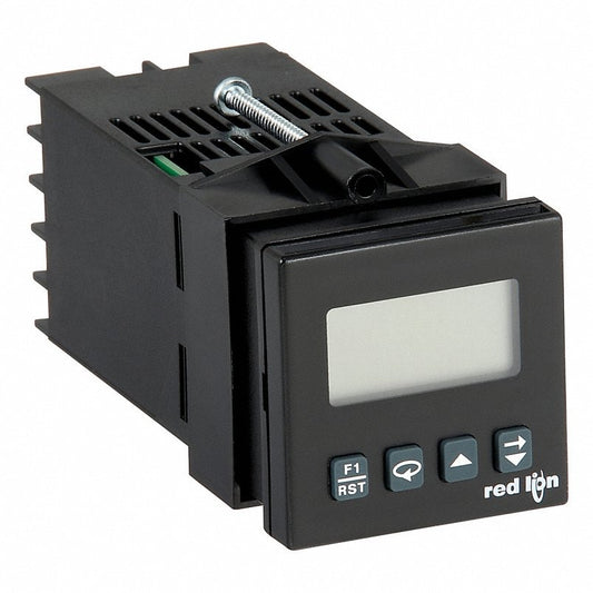Contador de Preajuste Único C48C, 1/16 DIN, 2 Líneas, LCD Reflectante de 6 Dígitos, Salida NPN OC, Salidas de Relé, Alimentación CA