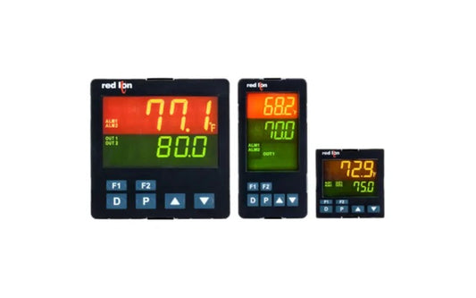 Controlador 1/16 DIN, Salida Lineal mA, Alimentación CC RED LION modelo PXU300B0