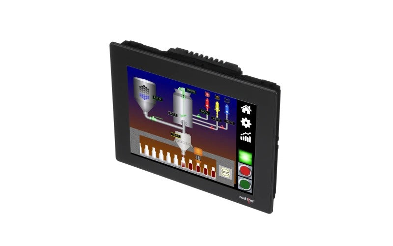 HMI de 10.4" con 2 Seriales, 1 Ethernet, Dispositivo USB