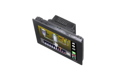 HMI de 10.4" con 4 Seriales, 2 Ethernet, 2 USB Host, Dispositivo USB, Servidor Web y Registro de Datos