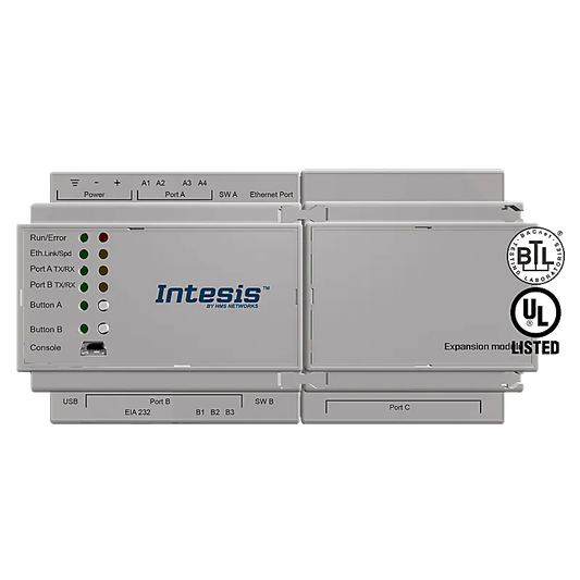 Intesis EtherNet/IP – BACnet/IP y MS/TP Server Gateway