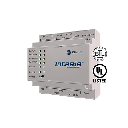 Intesis Modbus TCP y RTU Master a BACnet/IP & MS/TP 3000 puntos