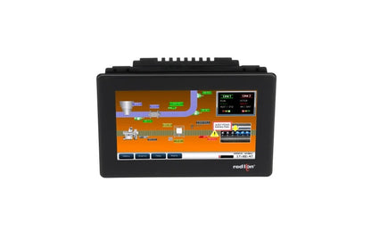 HMI Panorámico de 7" con 2 Seriales, 1 Ethernet, Dispositivo USB