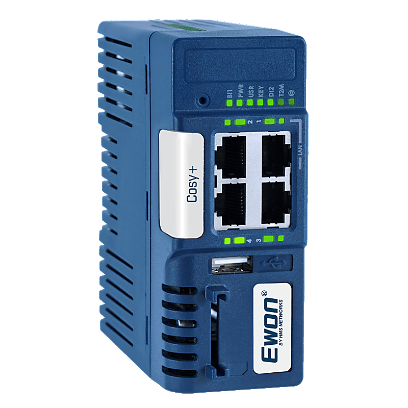 Ewon Cosy+ Ethernet (4 conexiones WAN/LAN por cable)