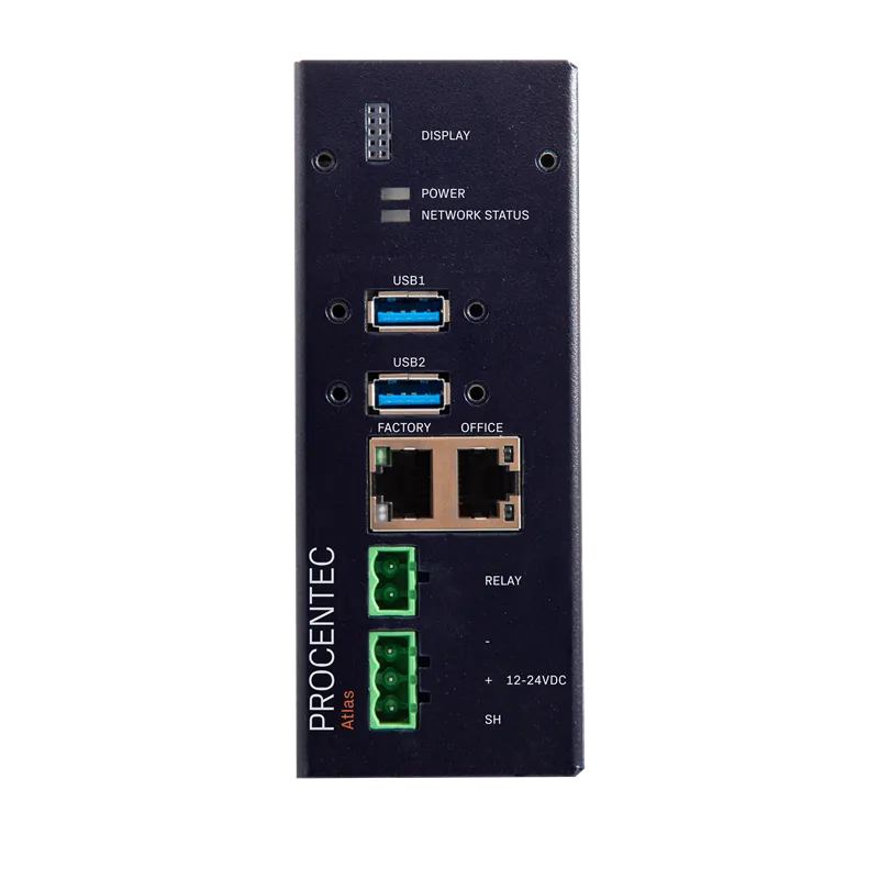 Atlas2 Plus Pantalla OLED: Ethernet/IP Kit 100 de Monitoreo Permanente