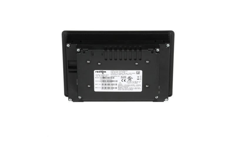 HMI Panorámico de 7" con 4 Seriales, 2 Ethernet, 2 USB Host, Dispositivo USB, Servidor Web y Registro de Datos