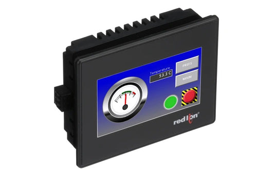 HMI Panorámico de 4.3" con 2 Seriales, 1 Ethernet, Dispositivo USB