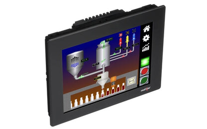 HMI de 10.4" con 2 Seriales, 1 Ethernet, Dispositivo USB