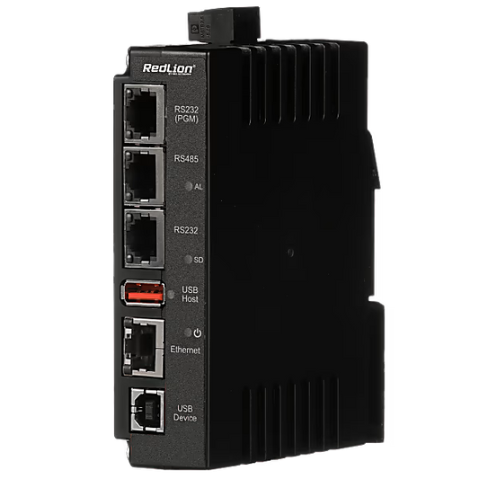 Convertidor de Protocolo de Alto Rendimiento DA30D, (2) RS232, (1) RS485, Registrador de Datos, Servidor Web y HMI Virtual