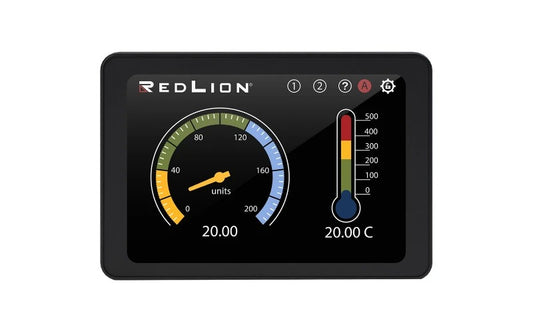 Medidor de Panel, Entrada Analógica Universal, Pantalla Gráfica a Color de 4.3", PM-50