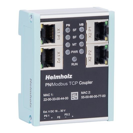 Helmholz Acoplador Profinet PN/ModbusTCP V2 700-159-3MB02